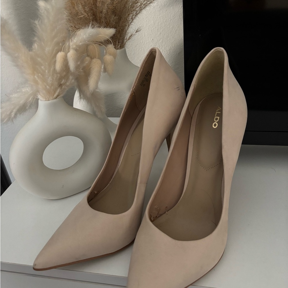ALDO Blush Nude Pointed-Toe Pumps